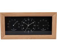 Réveil bambou, analogique, noir - Karlsson Modèle : KA5925BK