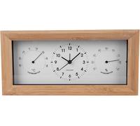 Réveil bambou, analogique, noir - Karlsson Modèle : KA5925WH