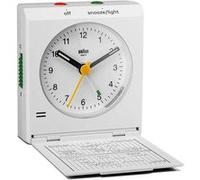 Réveil Braun BC05W Quartz analogique blanc G