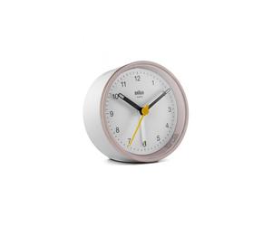 Réveil - Braun - BC12PW - Couleur Rose - Quartz - Radio-réveil