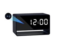 Réveil Caméra Espion Full HD Vision Nocturne WiFi Grand Angle Télécommande + SD 128Go YONIS