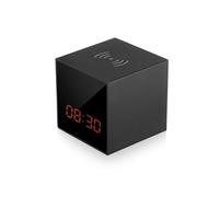 Réveil Caméra Espion HD WiFi Chargeur induction audio bidirectionnel