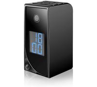 réveil caméra espion sans fil 1080P noir