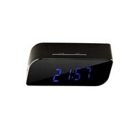 Réveil Caméra Espion Wifi IP Android iOs Vision Nocturne Détection de Mouvement + SD 32Go