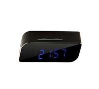 Réveil Caméra Espion Wifi IP Android iOs Vision Nocturne Détection de Mouvement + SD 4Go