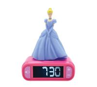 Réveil Cendrillon avec effets sonores féériques et éclairage temporaire