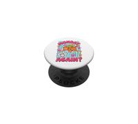 Réveil Chat Monday Again - Design Amusant PopSockets PopGrip Adhésif