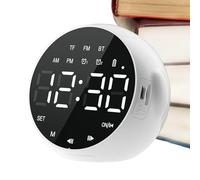 Réveil De Chambre | Affichage à LED Son Fort Rechargeable Intelligent | Réveil pour les Gros Dormeurs | Pour Adultes Seniors Chevet Bureau Table Étagère Bureau à Domicile École Dortoir Étude