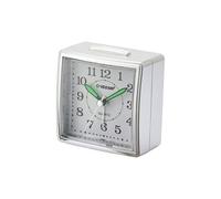Réveil de Chevet, réveil analogique à Quartz Silencieux avec lumière, sans tic-tac, réveil de Table Simple avec Fonction Snooze, Convient aux Chambres, Bureaux, Voyages...