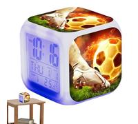 Réveil De Football, Horloges Pour Pour Chambres À Coucher, Réveil De Football Cube Réveil De Nouveauté Réveils Pour, Réveil Numérique, Réveils De Football, Réveil De Football