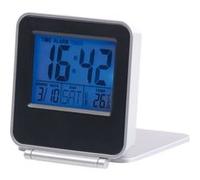 Réveil de voyage digital compact gris G