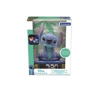 Réveil digital Lexibook avec veilleuse lumineuse Stitch en 3D