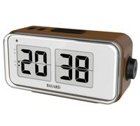 Réveil digital Bayard Flip rétro radiopiloté avec thermomètre Bons plans : Changement heure auto Disponibilité : 1 mois