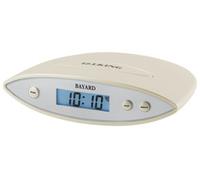 Réveil digital blanc parlant éclairage bleu Bons plans : Nouveauté