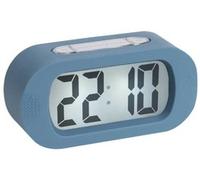 Réveil digital Karlsson en silicone bleu Couleur : Noir