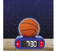 Réveil digital Lexibook Ballon de Basket 3D veilleuse