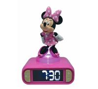 Lexibook Disney Minnie Alarm Clock Rose