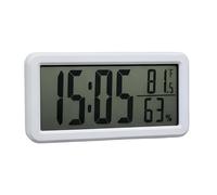 Réveil Digital Moderne, Thermomètre et Hygromètre 3V Design Minimaliste