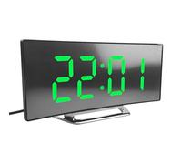 Réveil Digital Pour Chambre À Coucher | Horloge Numérique à Affichage LED pour Chambre - Outil de Gestion du Temps Facile à Lire à Haute Luminosité pour Adolescents, Étudiants, Seniors en Cuisine et S