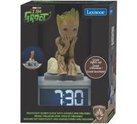 Réveil éducatif avec veilleuse et effets sonores Lexibook Groot des Gardiens de la Galaxie Multicolore F