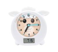 Lexibook Coach Léon Mon Compagnon pour Bien s'endormir, veilleuse, simulateur d'aube et conteur d'histoire, avec câble Secteur, Blanc, Langue française, RLT101FR