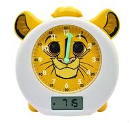 Réveil éducatif - Simba - Compagnon de Nuit - Histoires et mélodies - Lampe d’ambiance - Double alarme