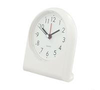 Réveil en forme d'éventail pour enfants avec affichage numérique clair de l'heure et alarme de volume progressif pour favoriser l'autodiscipline chez les enfants (blanc)