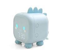 Réveil Enfant, Dinosaure Lumineux LED Numerique Lampe Réveil, Entraîneur de Sommeil pour Enfants, Veilleuse Minutée, de Jour pour Enfants Filles et Garçons