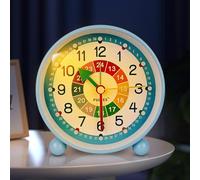 Réveil Enfant Educatif Jour/Nuit, Réveil Enfant avec Veilleuse, Machine Sonore, Temps de Se Réveiller, Réveil pour Tout-Petits, Réveil d'apprentissage pour Enfant, Cadeau pour Enfant Garçon Fille