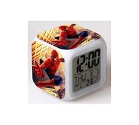 Réveil enfant LED Multifonctionnel Coloré Cadeau - Spiderman #4
