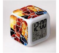 Réveil enfant LED Multifonctionnel Coloré Cadeau - Spiderman #8 Multicolore G