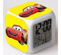 Réveil enfant LED Multifonctionnel Coloré - Cars #7 Multicolore G