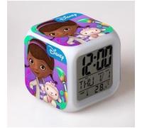 Réveil enfant LED Multifonctionnel Coloré - Doc Mcstuffins #12 Multicolore G