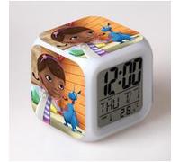 Réveil enfant LED Multifonctionnel Coloré - Doc Mcstuffins #9 Multicolore G