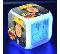 Réveil enfant LED Multifonctionnel Coloré - Fireman Sam #15 Multicolore G