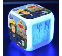 Réveil enfant LED Multifonctionnel Coloré - Fireman Sam #4 Multicolore G