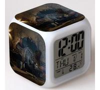 Réveil enfant LED Multifonctionnel Coloré - Jurassic World: Fallen Kingdom #15 Multicolore G