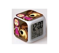 Réveil enfant LED Multifonctionnel Coloré - Masha and the bear #1