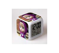 Réveil enfant LED Multifonctionnel Coloré - Masha and the bear #12