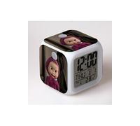 Réveil enfant LED Multifonctionnel Coloré - Masha and the bear #14