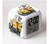 Réveil enfant LED Multifonctionnel Coloré - Minions #62 Multicolore G