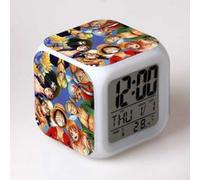 Réveil enfant LED Multifonctionnel Coloré - One Piece #9 Multicolore G