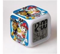 Réveil enfant LED Multifonctionnel Coloré - PAW Patrol #2 Multicolore G