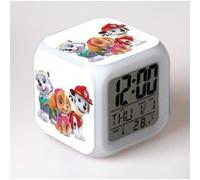 Réveil enfant LED Multifonctionnel Coloré - PAW Patrol #21 Multicolore G