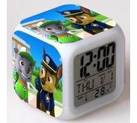 Réveil enfant LED Multifonctionnel Coloré - PAW Patrol #23 Multicolore G