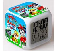 Réveil enfant LED Multifonctionnel Coloré - PAW Patrol #27 Multicolore G