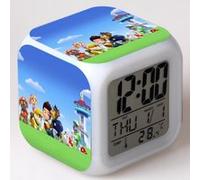 Réveil enfant LED Multifonctionnel Coloré - PAW Patrol #31 Multicolore G