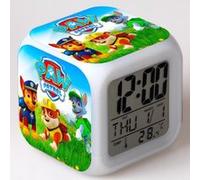 Réveil enfant LED Multifonctionnel Coloré - PAW Patrol #34 Multicolore G