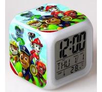 Réveil enfant LED Multifonctionnel Coloré - PAW Patrol #37 Multicolore G