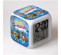 Réveil enfant LED Multifonctionnel Coloré - PAW Patrol #4 Multicolore G